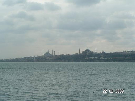 Вид на Европу Стамбул, Турция