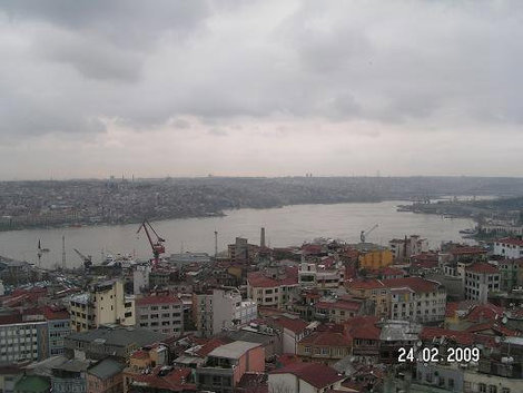Бухта Золотой рог Стамбул, Турция