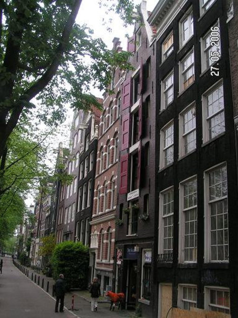 Характерная застройка Амстердам, Нидерланды