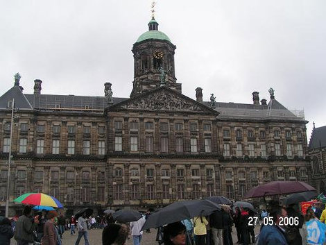 Главная площадь Амстердам, Нидерланды