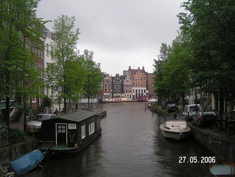 Плавучие и неплавучие дома Амстердам, Нидерланды