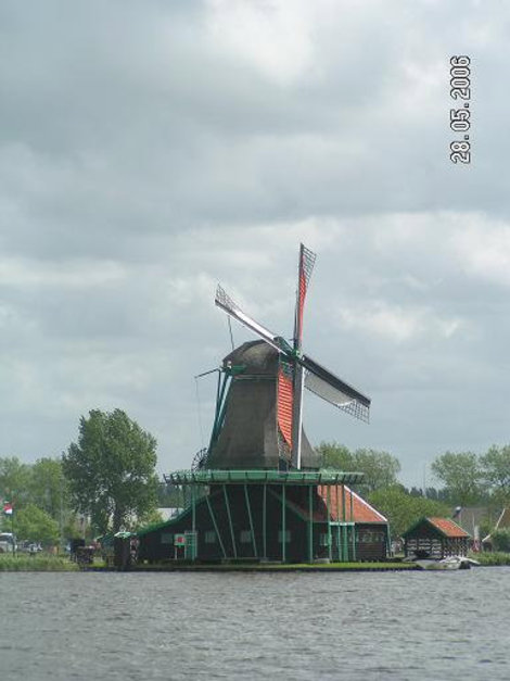 Ветряк Зансе-Сханс, Нидерланды
