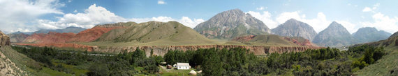 Долина Кызыл-Алай