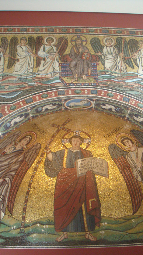 Византийская мозаика в музее Боде Берлин, Германия