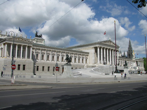 Вена. часть 7. Парламент Вена, Австрия
