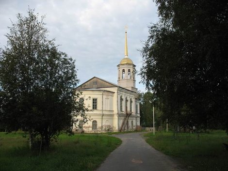 Троицкая церковь Онега, Россия