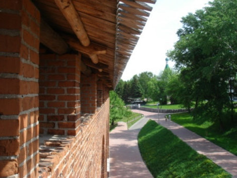 Кремлевская стена Нижний Новгород, Россия