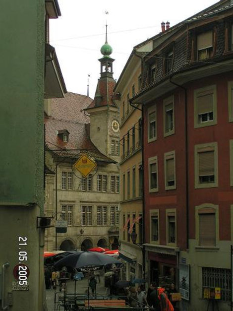 Улица Лозанны Лозанна, Швейцария