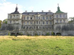 Замок в Подгорцах, садовый фасад