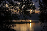 Утро на озере Тана.