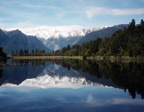Озеро Матесон Район Окленд, Новая Зеландия