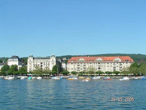Вдоль набережных Цюрих, Швейцария