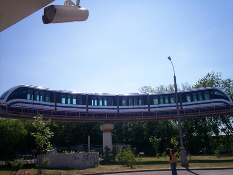 Московская монорельсовая транспортная система Москва, Россия