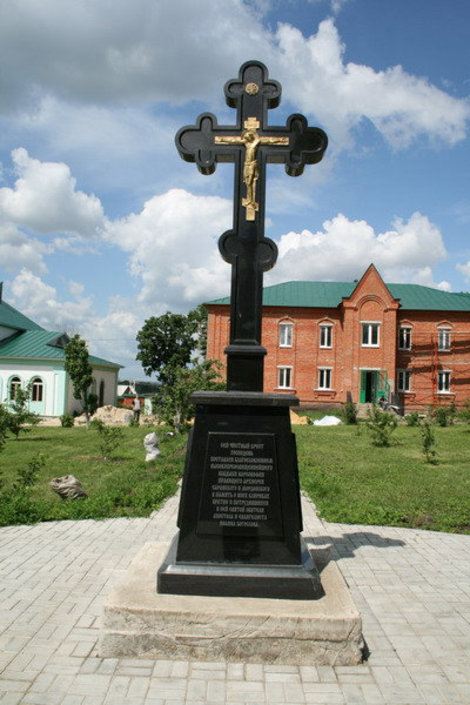 Крест, подаренный монастырю Владыкой Варсонофием. Саранск, Россия