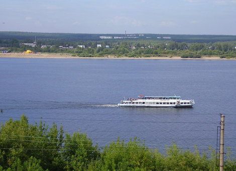 Река Кама Пермь, Россия