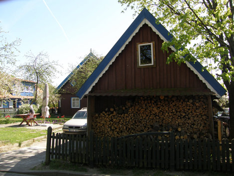Дома местных жителей Неринга, Литва