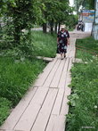 Яранск. Деревянные тротуары