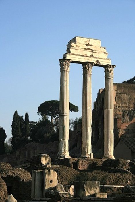 Храм Кастора и Поллукса Рим, Италия