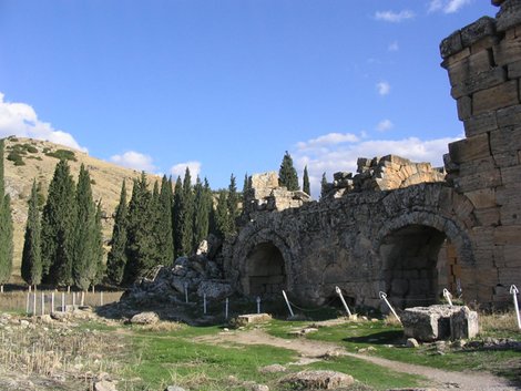 Развалины Иераполя Турция