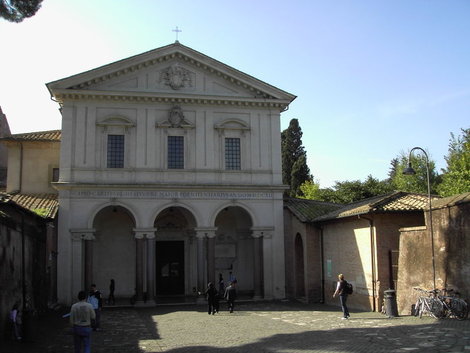 Церковь Сан Себастьян фуори ле Мура Рим, Италия