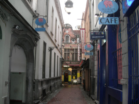 Старинные улочки Брюссель, Бельгия