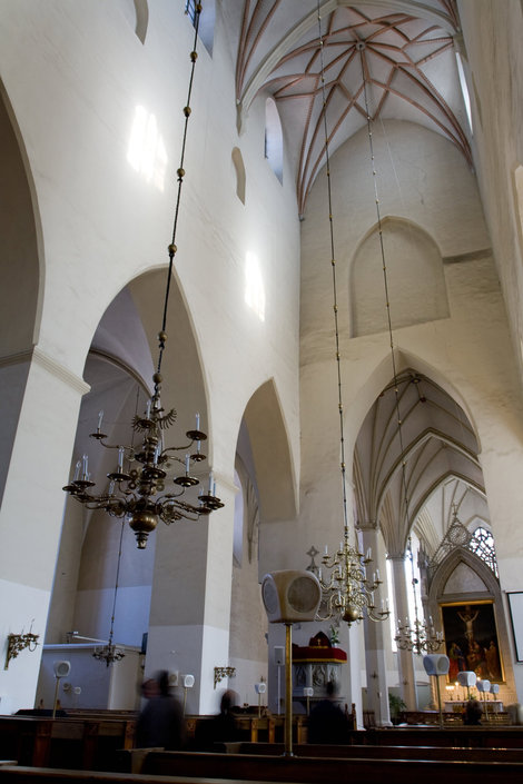 интерьер церкви Таллин, Эстония