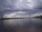 Вид на Химкинское водохранилище из Покровского-Глебова