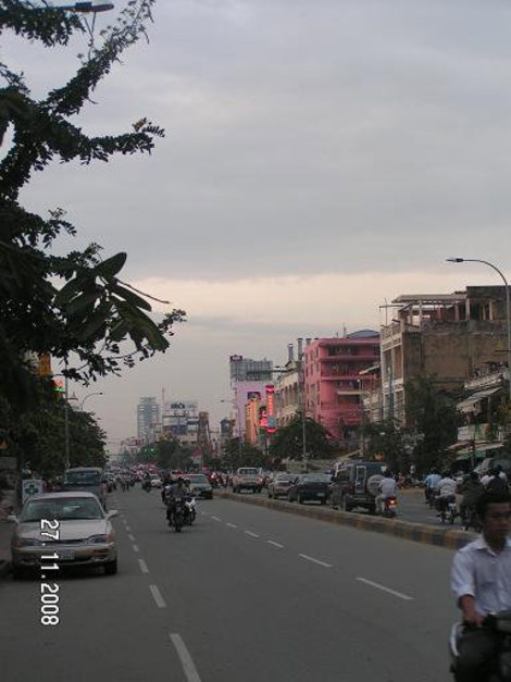 Центр города Пномпень, Камбоджа
