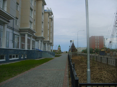 фото Новая улица Ленина, ее начало. Нарьян-Мар, Россия