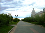 фото Пешеходная улица Смидовича, башенка конусовидная — здание почты.