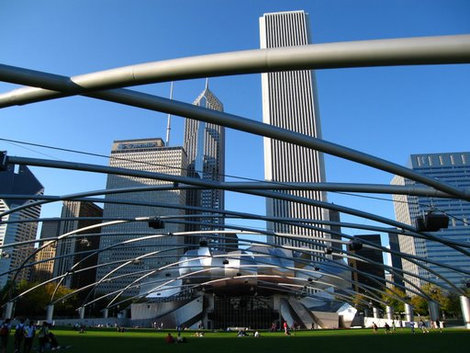 Jay Pritzker Pavilion Чикаго, CША