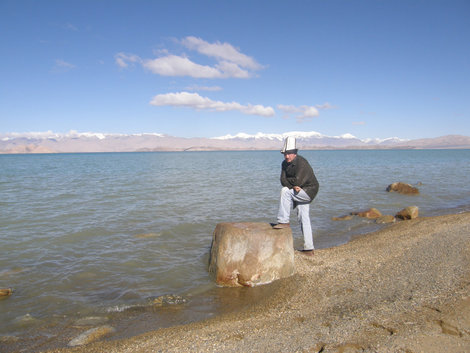 Озеро Каракуль. Горно-Бадахшанская область, Таджикистан