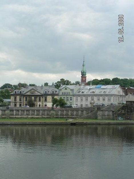 Набережная Вислы Краков, Польша