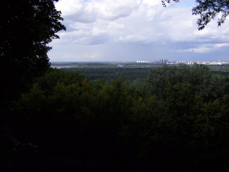 Вид из парка Киев, Украина