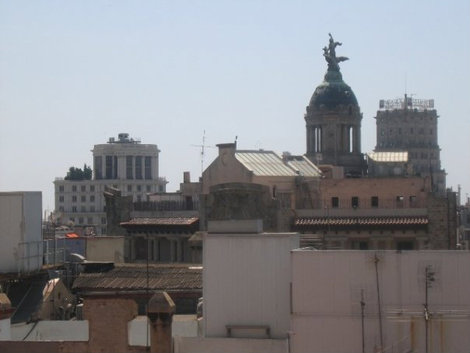 Вид с крыши. Барселона, Испания