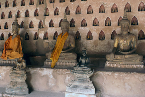 Будды, Ват Сисакет Провинция Вьентьян, Лаос