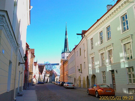 Мирные улочки Тарту Тарту, Эстония