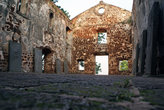 Внутри руин церкви Святого Павла