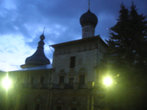 Вечерний кремль. Церковь Одигитрии