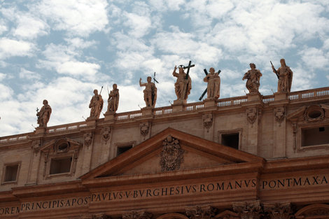 крыша Собора Святого Петра Ватикан (столица), Ватикан