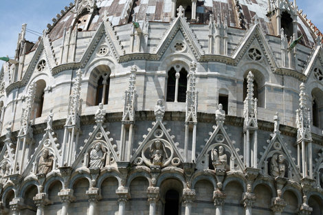 фрагмент купола Пиза, Италия