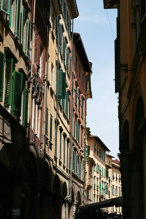 улочки Пизы Пиза, Италия