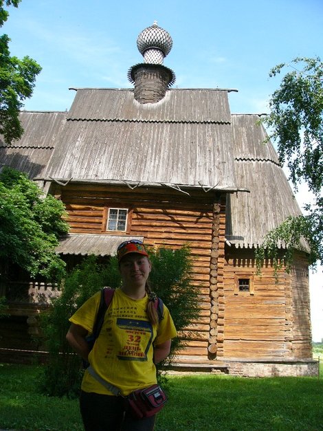Церковь из экспозиции музея находится на территории Суздальского кремля. Суздаль, Россия