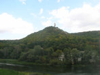 Гора Артёма. Вид с противоположного берега Донца
