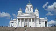 Сенатская площадь с Кафедральным лютеранским собором Святого Николая (1852, архитектор К. Л. Энгель).
