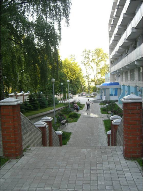 Территория санатория Зеленодольск, Россия