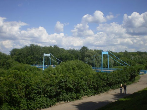 Мост над Цной. Тамбов, Россия