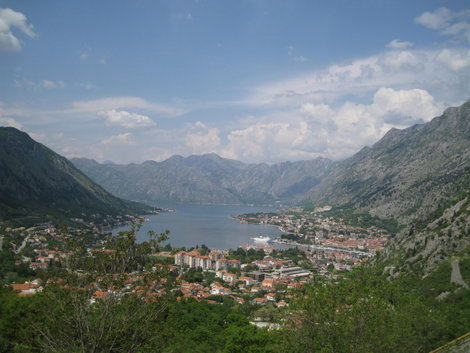 Вид на Котор Черногория