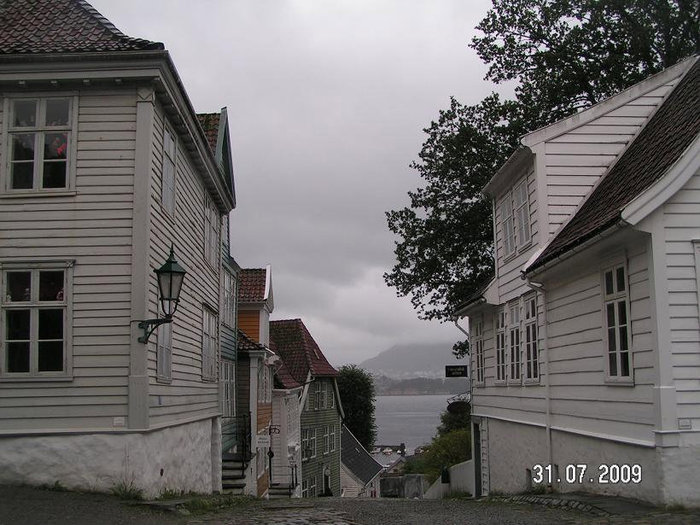 Прогулки по Гамла Бергену Берген, Норвегия