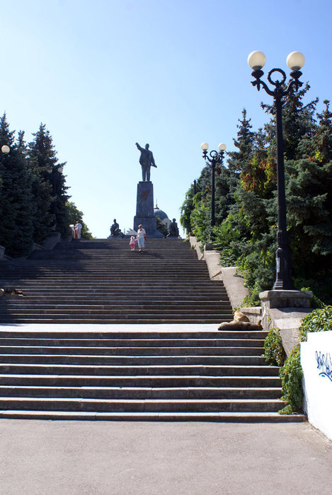 Синопская лестница в Севастополе Республика Крым, Россия
